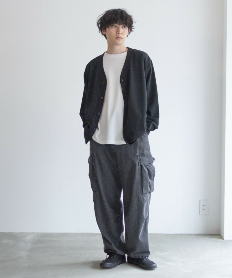 NAVY ジョーゼットカーディガン メンズ商品画像-15