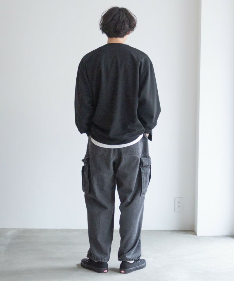 NAVY  ジョーゼットカーディガン メンズ商品画像-17