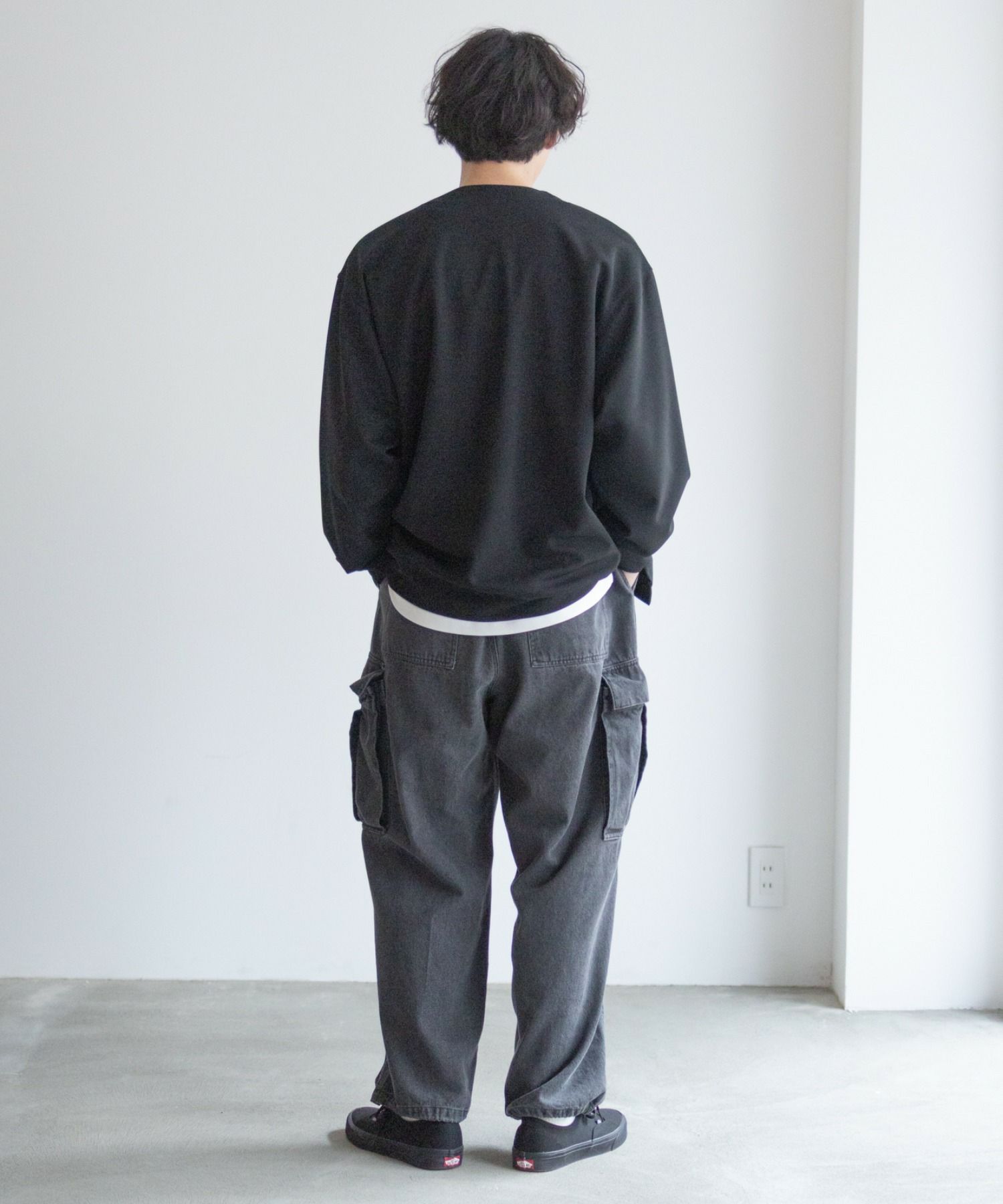 NAVY ジョーゼットカーディガン メンズ商品画像-17