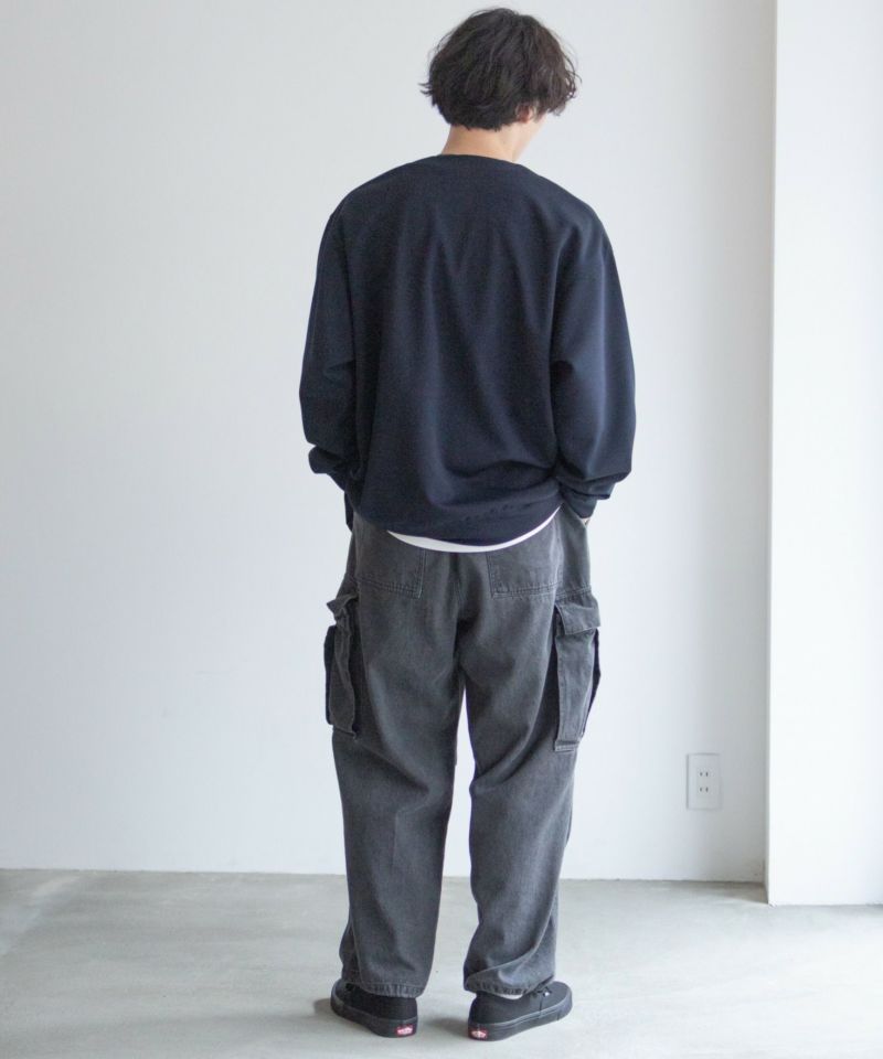 NAVY ジョーゼットカーディガン メンズ