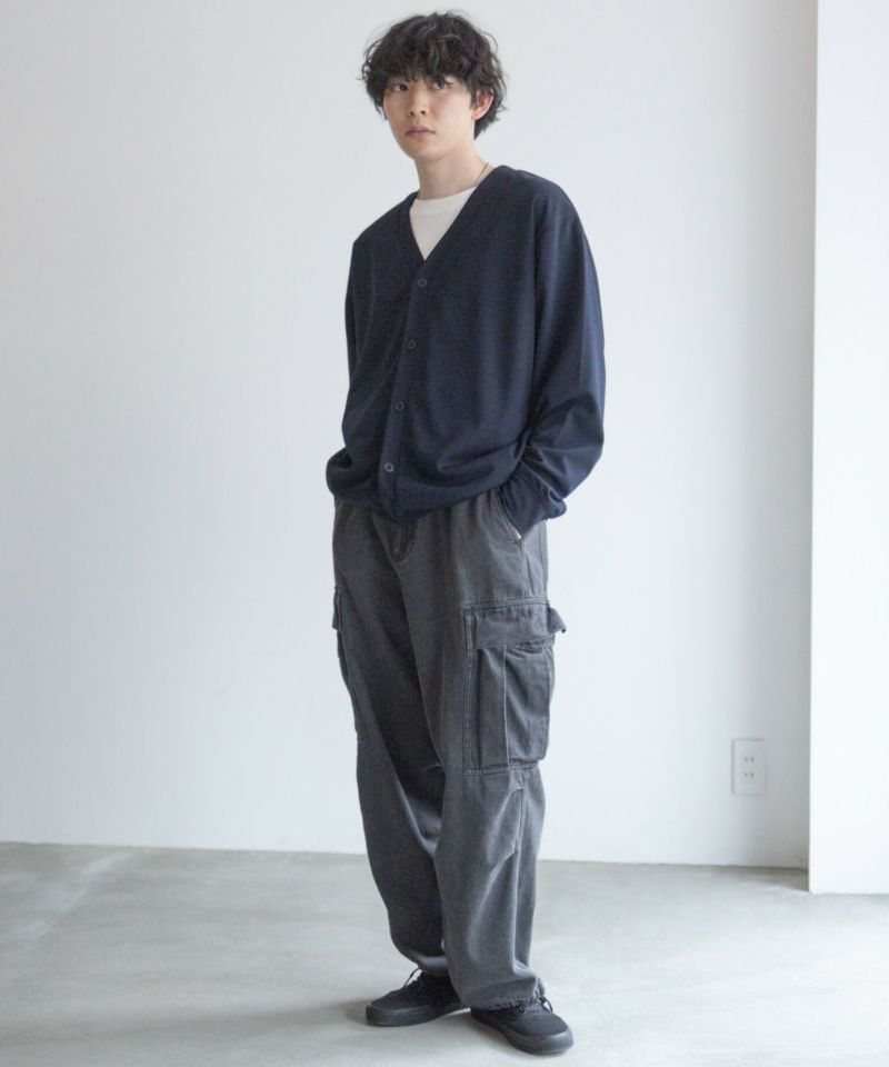NAVY ジョーゼットカーディガン メンズ商品画像-26