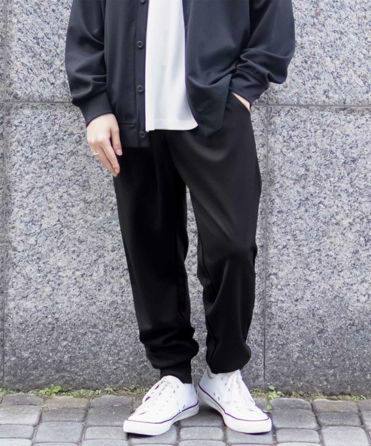 NAVY ジョーゼットジョガーパンツ メンズ