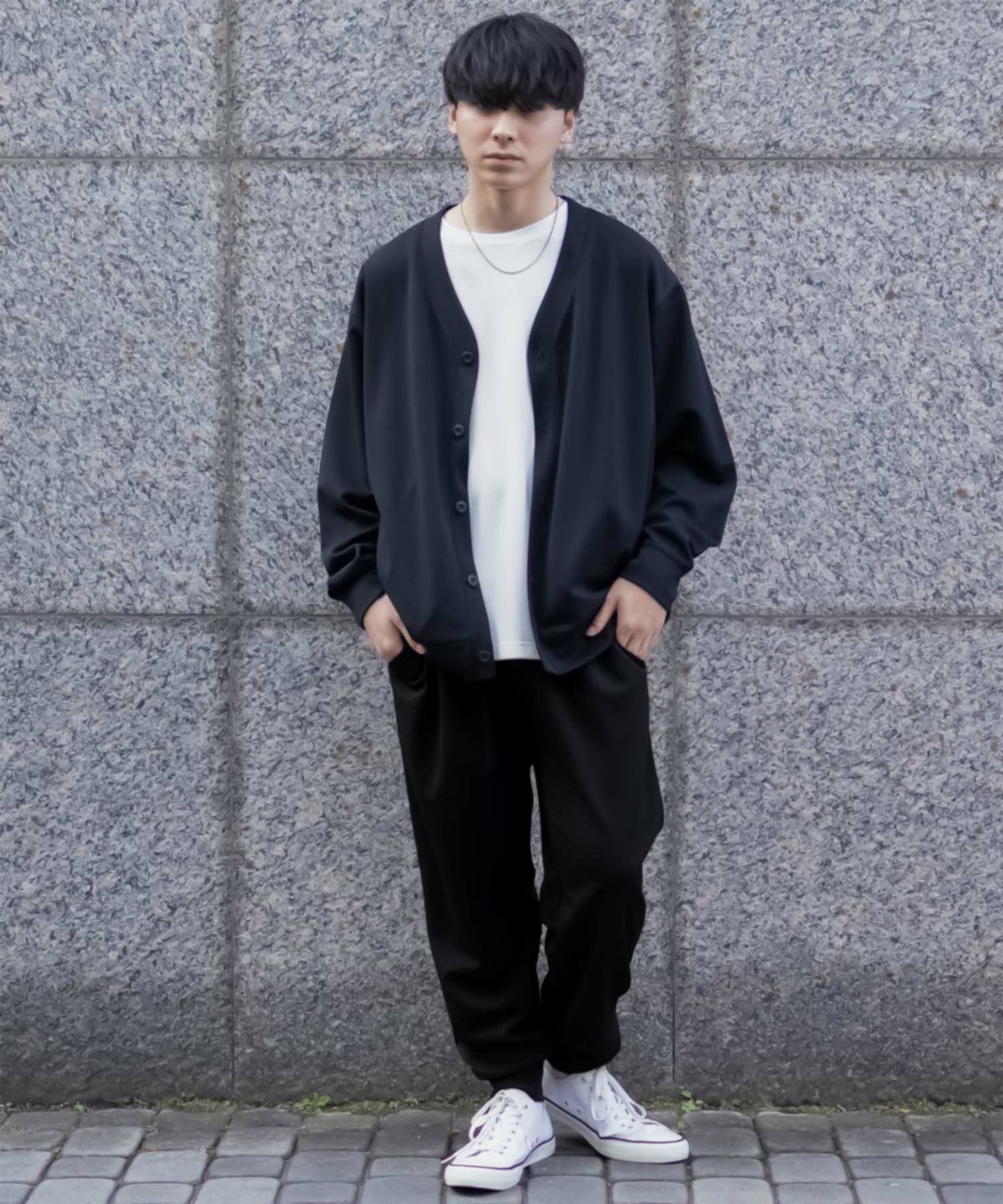 NAVY ジョーゼットジョガーパンツ メンズ