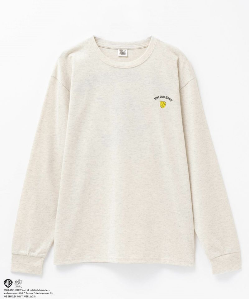 Tom and Jerry タフィー サガラ長袖Tシャツ メンズ商品画像-5