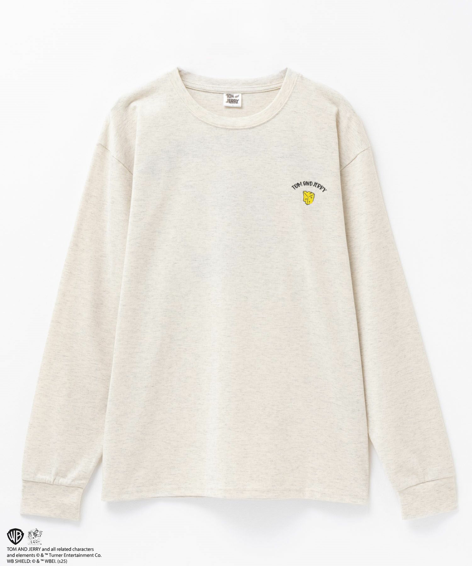Tom and Jerry タフィー サガラ長袖Tシャツ メンズ