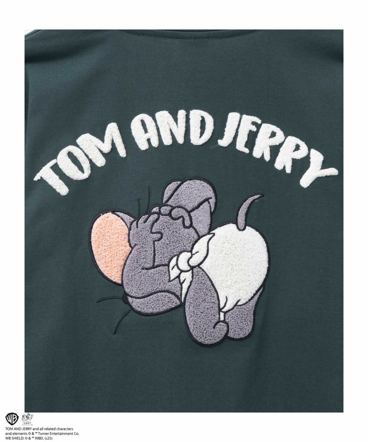 Tom and Jerry タフィー サガラ長袖Tシャツ メンズ