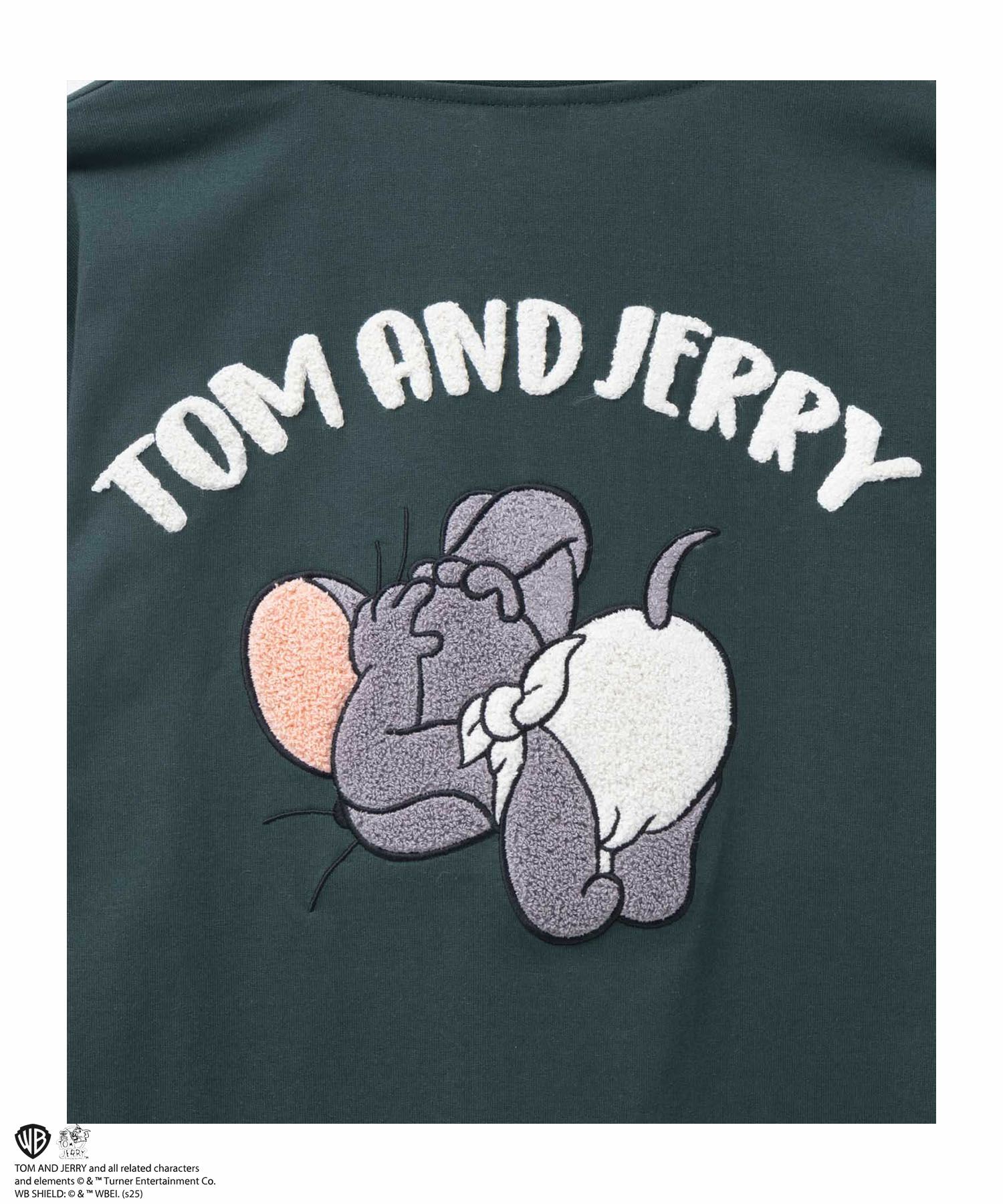 Tom and Jerry タフィー サガラ長袖Tシャツ メンズ
