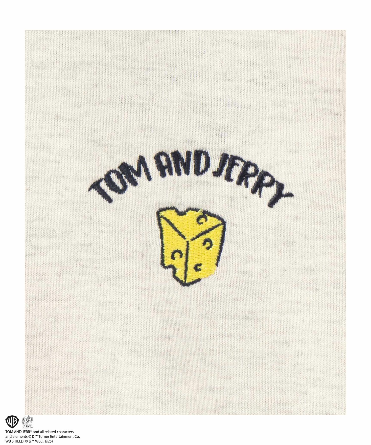 Tom and Jerry タフィー サガラ長袖Tシャツ メンズ