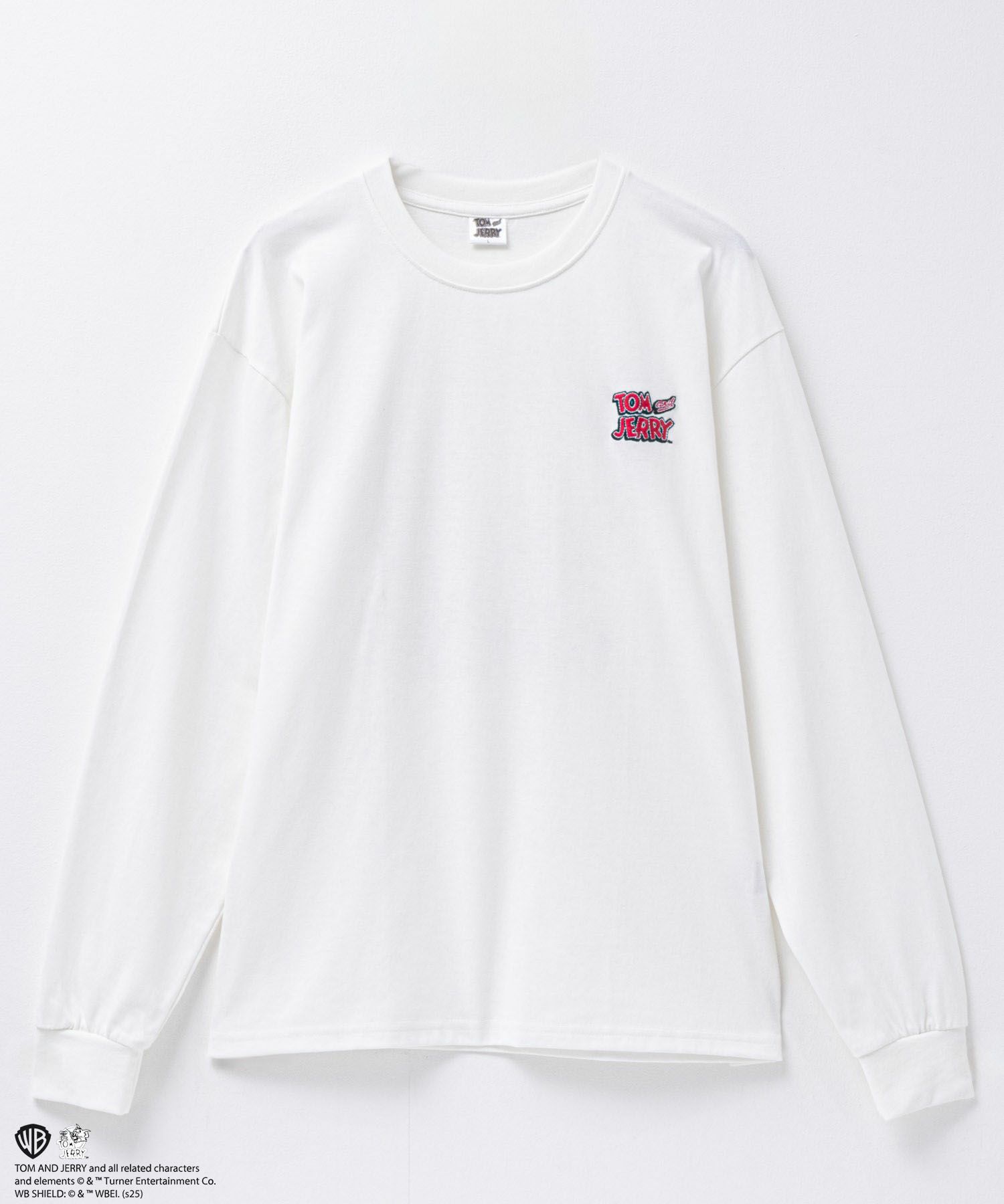 Tom and Jerry バックサテン刺繍長袖Tシャツ メンズ商品サムネイル-5