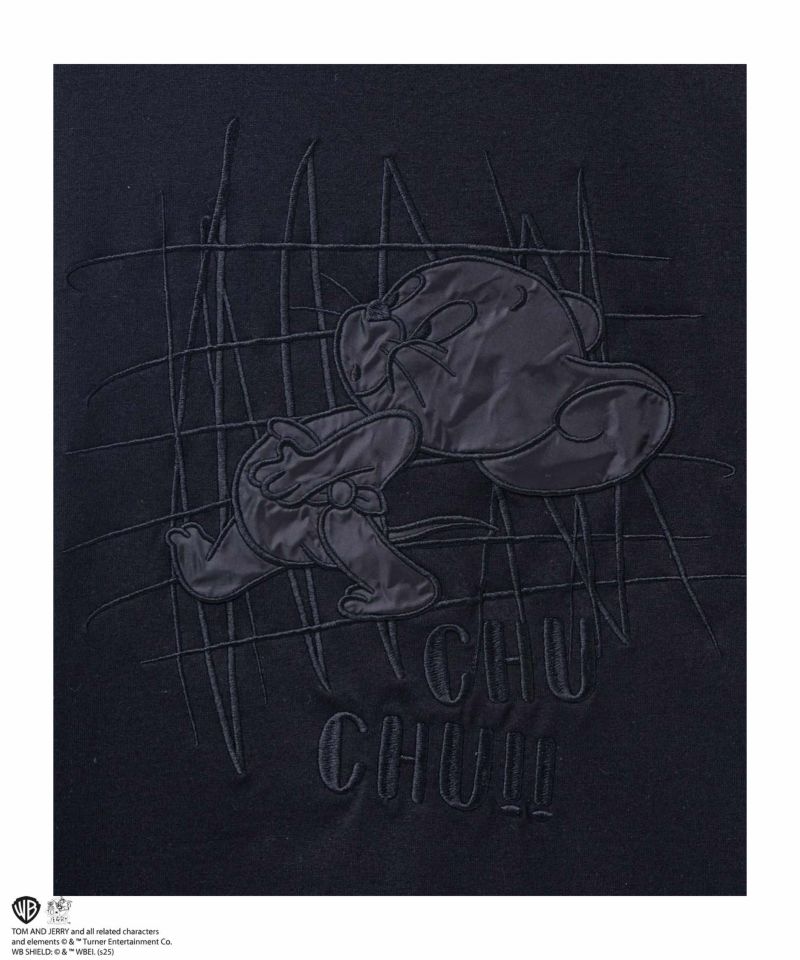 Tom and Jerry バックサテン刺繍長袖Tシャツ メンズ商品画像-8