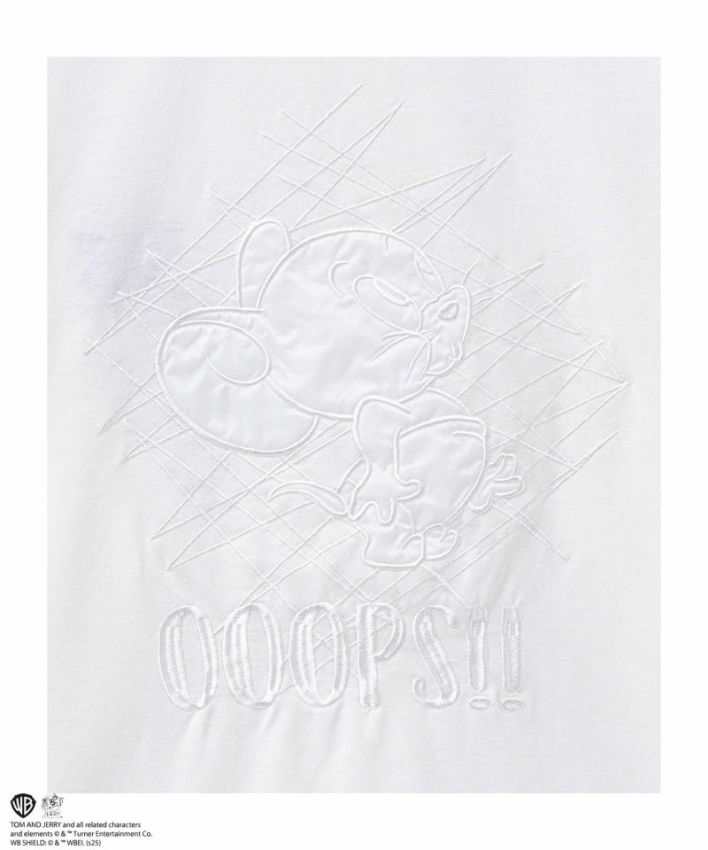 Tom and Jerry バックサテン刺繍長袖Tシャツ メンズ商品画像-10