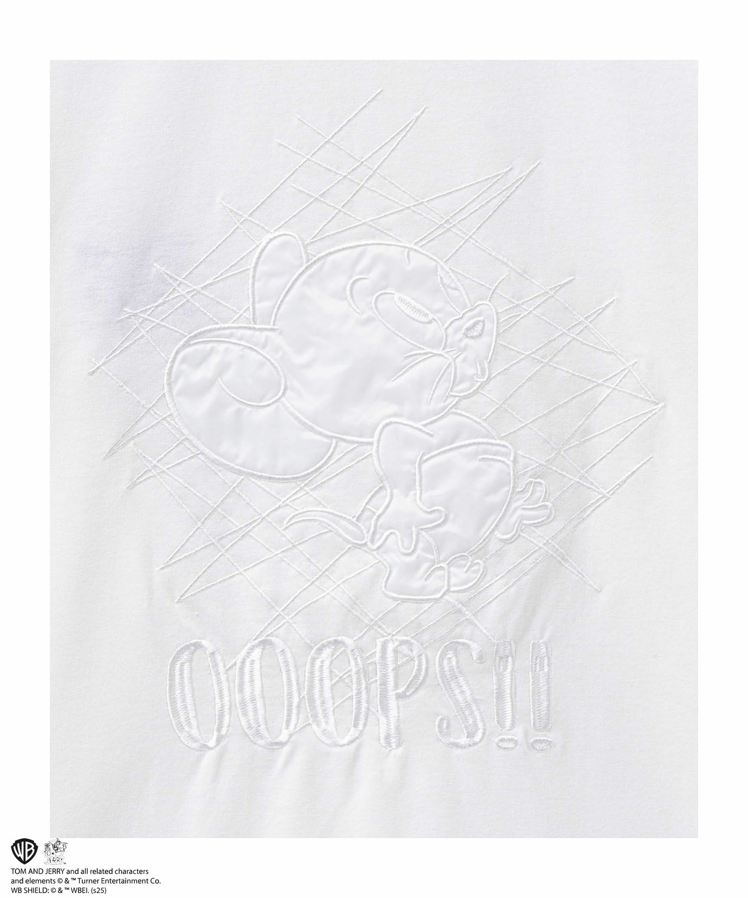 Tom and Jerry バックサテン刺繍長袖Tシャツ メンズ商品画像-10