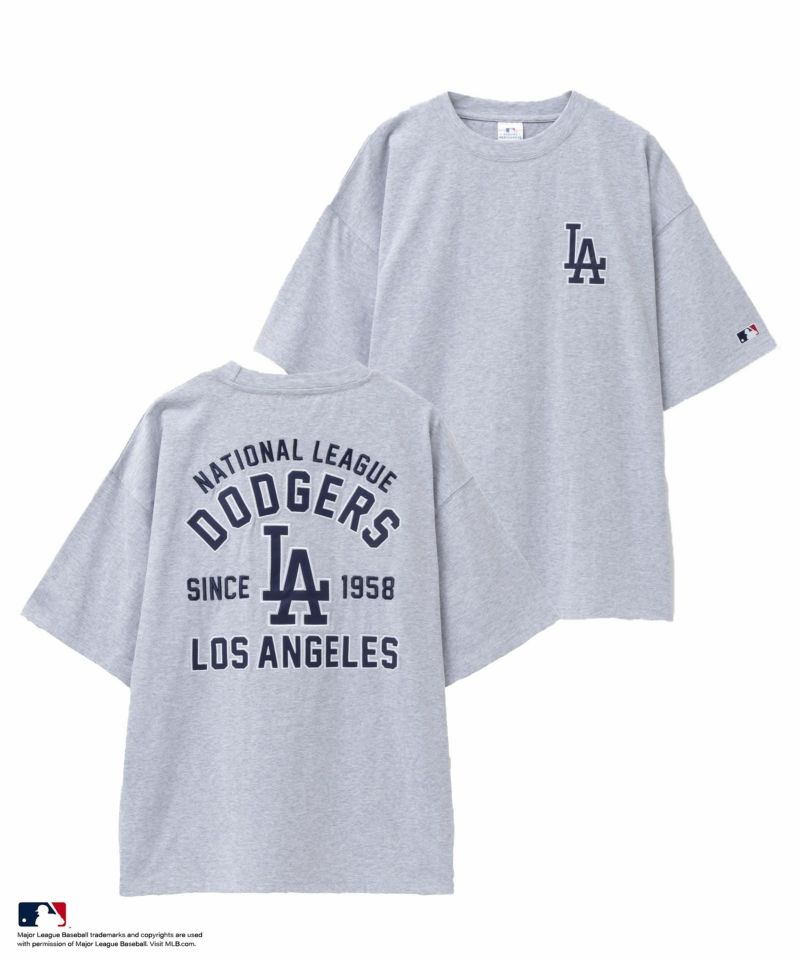 MLB  ツイルワッペンTシャツ メンズ メール便 対応商品商品画像-1