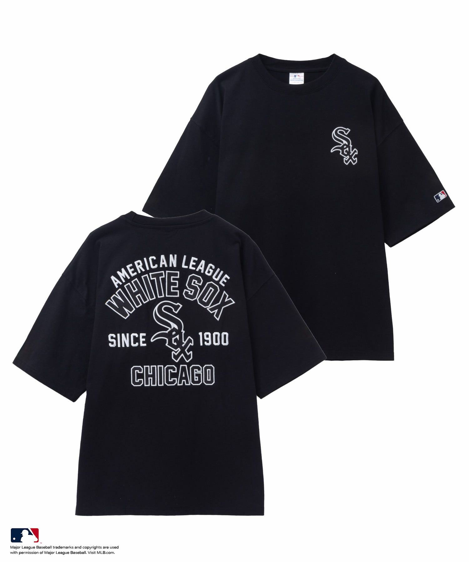 MLB  ツイルワッペンTシャツ メンズ メール便 対応商品商品画像-2