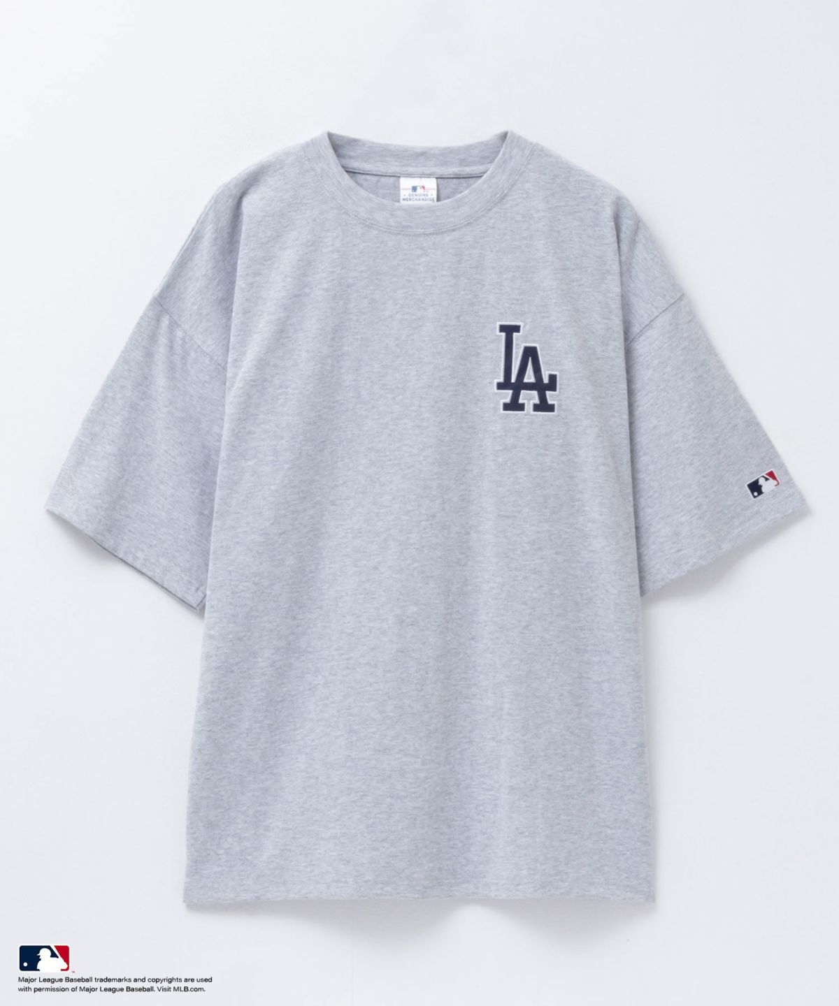 MLB ツイルワッペンTシャツ メンズ ネコポス 対応商品