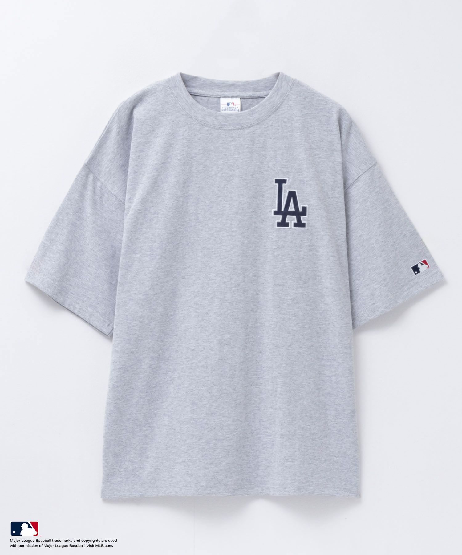 MLB  ツイルワッペンTシャツ メンズ メール便 対応商品商品サムネイル-4