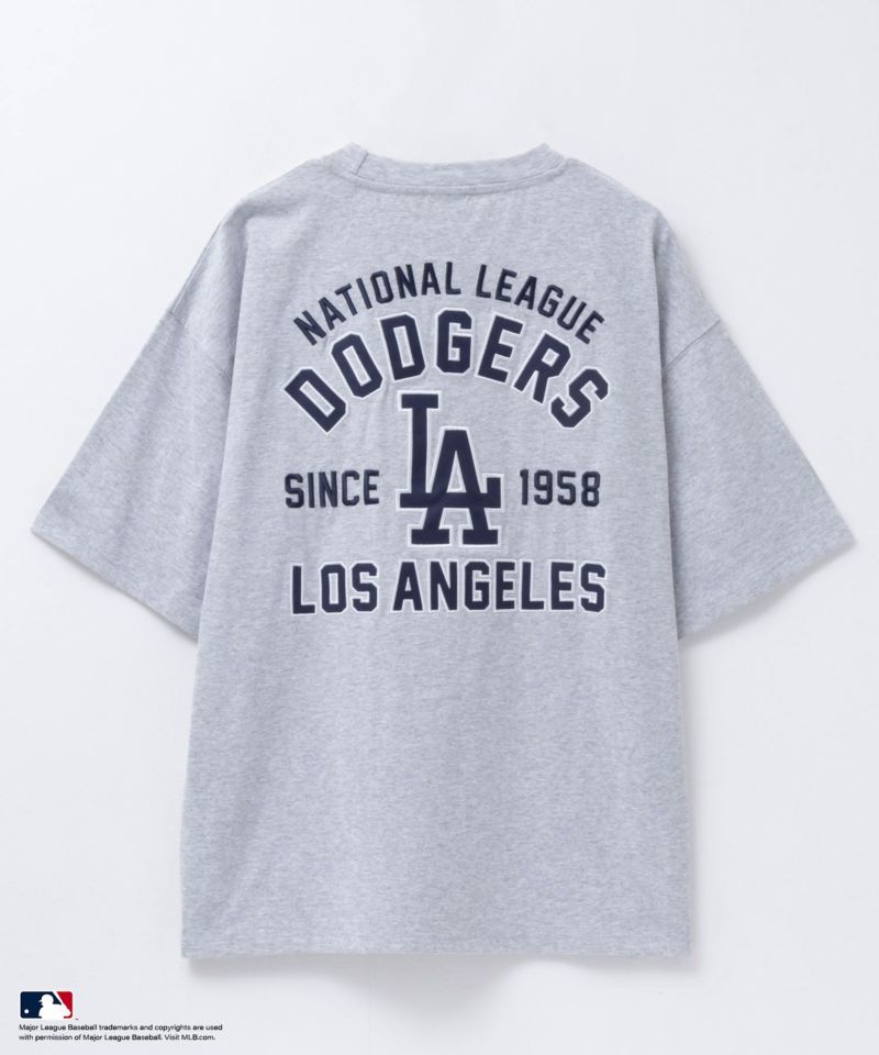 MLB  ツイルワッペンTシャツ メンズ メール便 対応商品商品画像-5