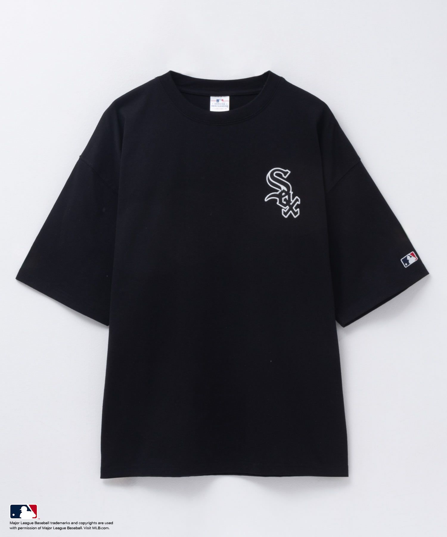 MLB  ツイルワッペンTシャツ メンズ メール便 対応商品商品サムネイル-6
