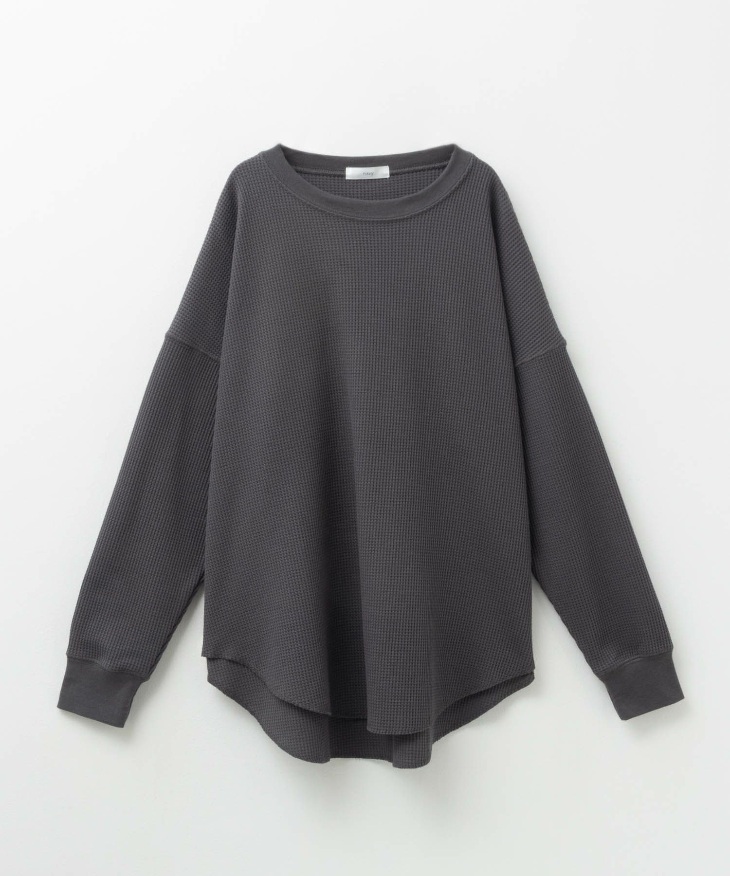 nAvy ワッフル長袖Tシャツ レディース ネコポス 対応商品