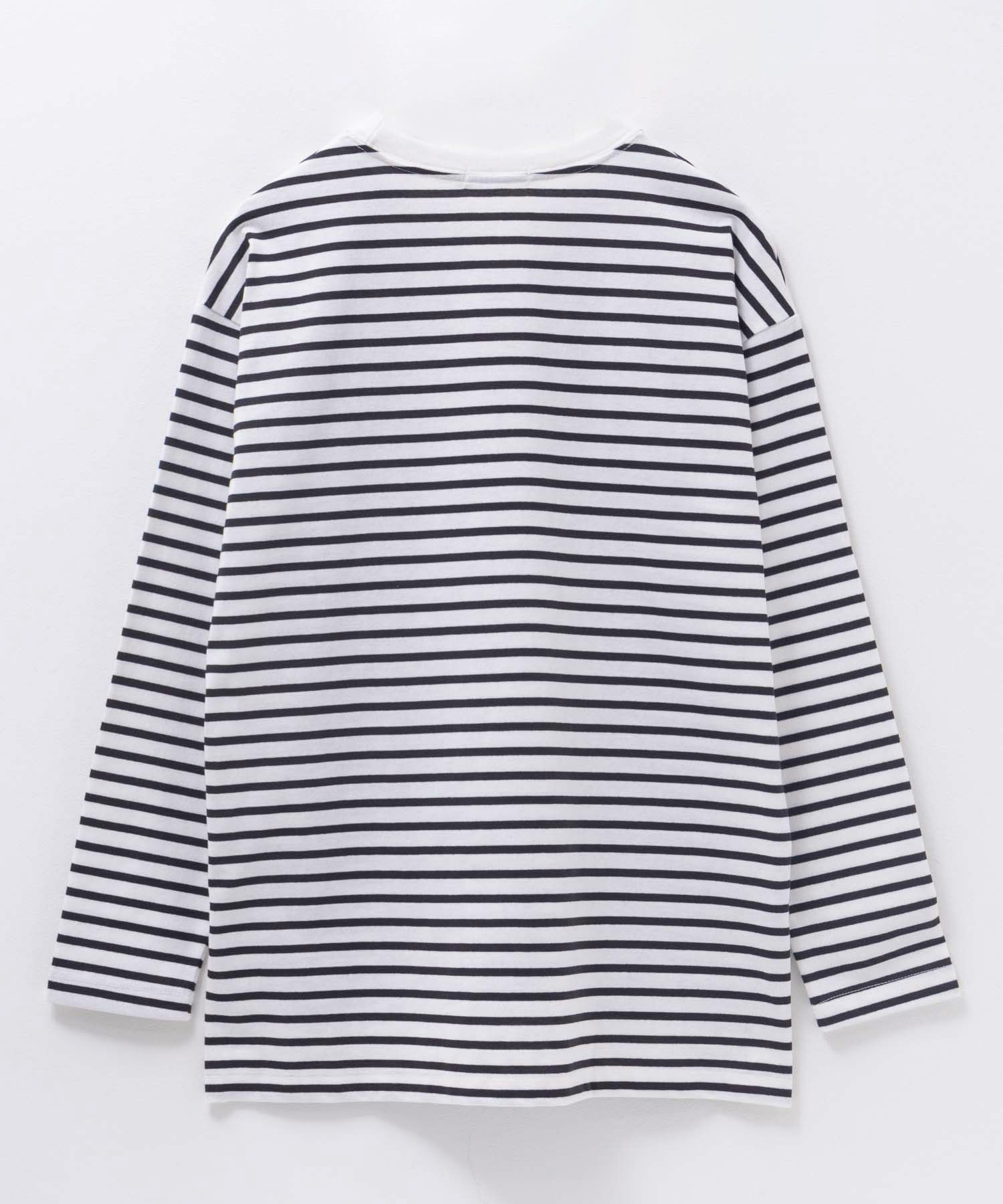 nAvy  ボーダー長袖Tシャツ レディース メール便 対応商品商品画像-21