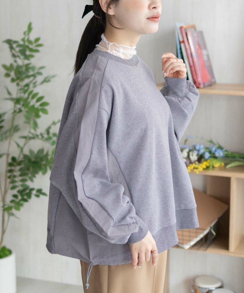 nAvy  異素材切替プルオーバー レディース商品画像-5