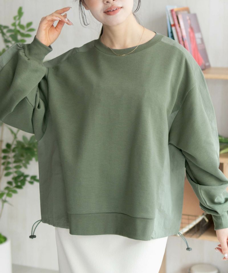 nAvy  異素材切替プルオーバー レディース商品画像-20