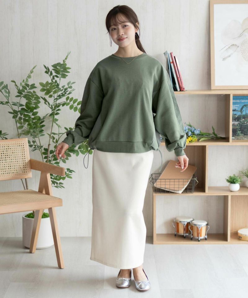 nAvy  異素材切替プルオーバー レディース商品画像-39