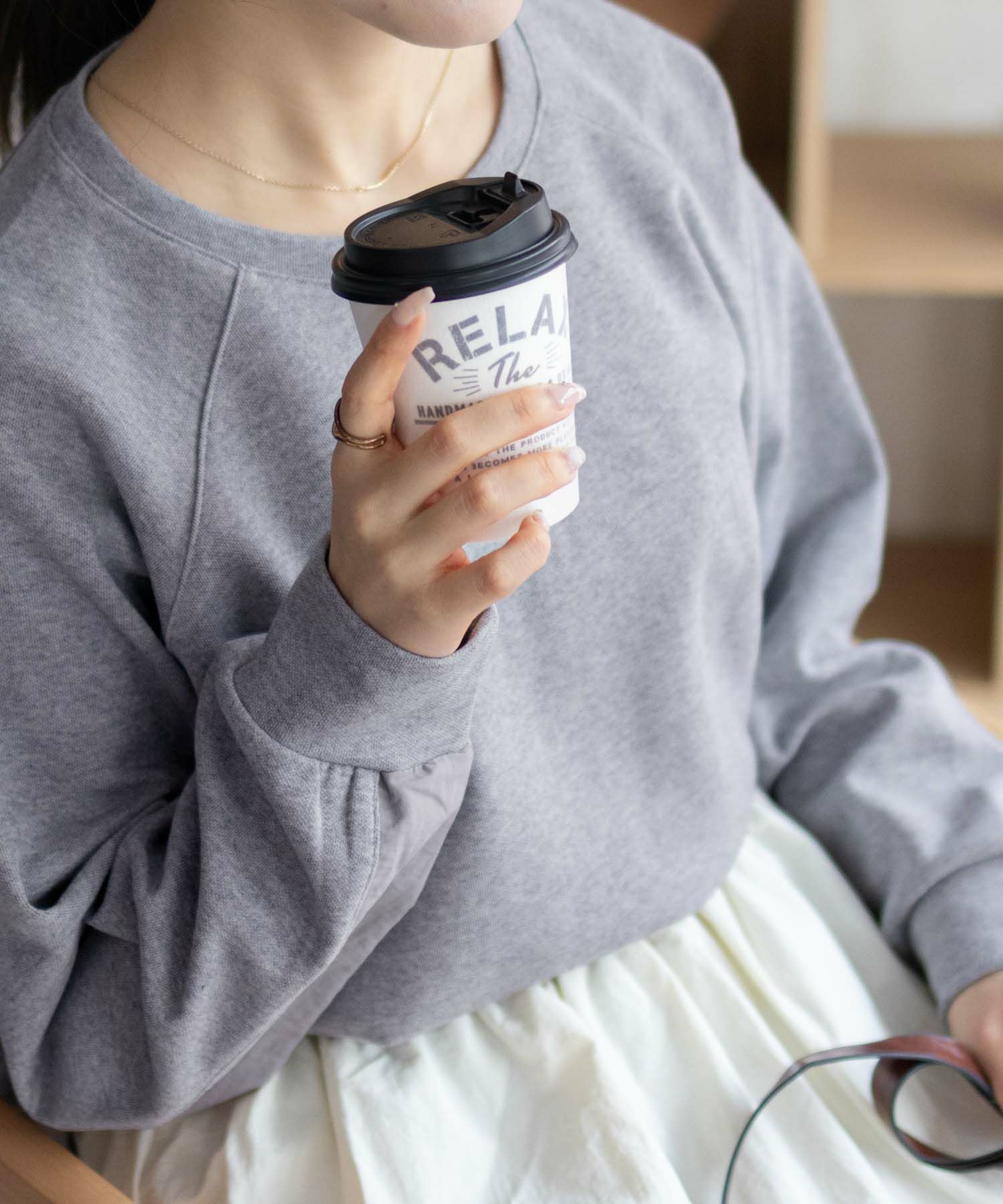 nAvy  異素材切替プルオーバー レディース商品サムネイル-7