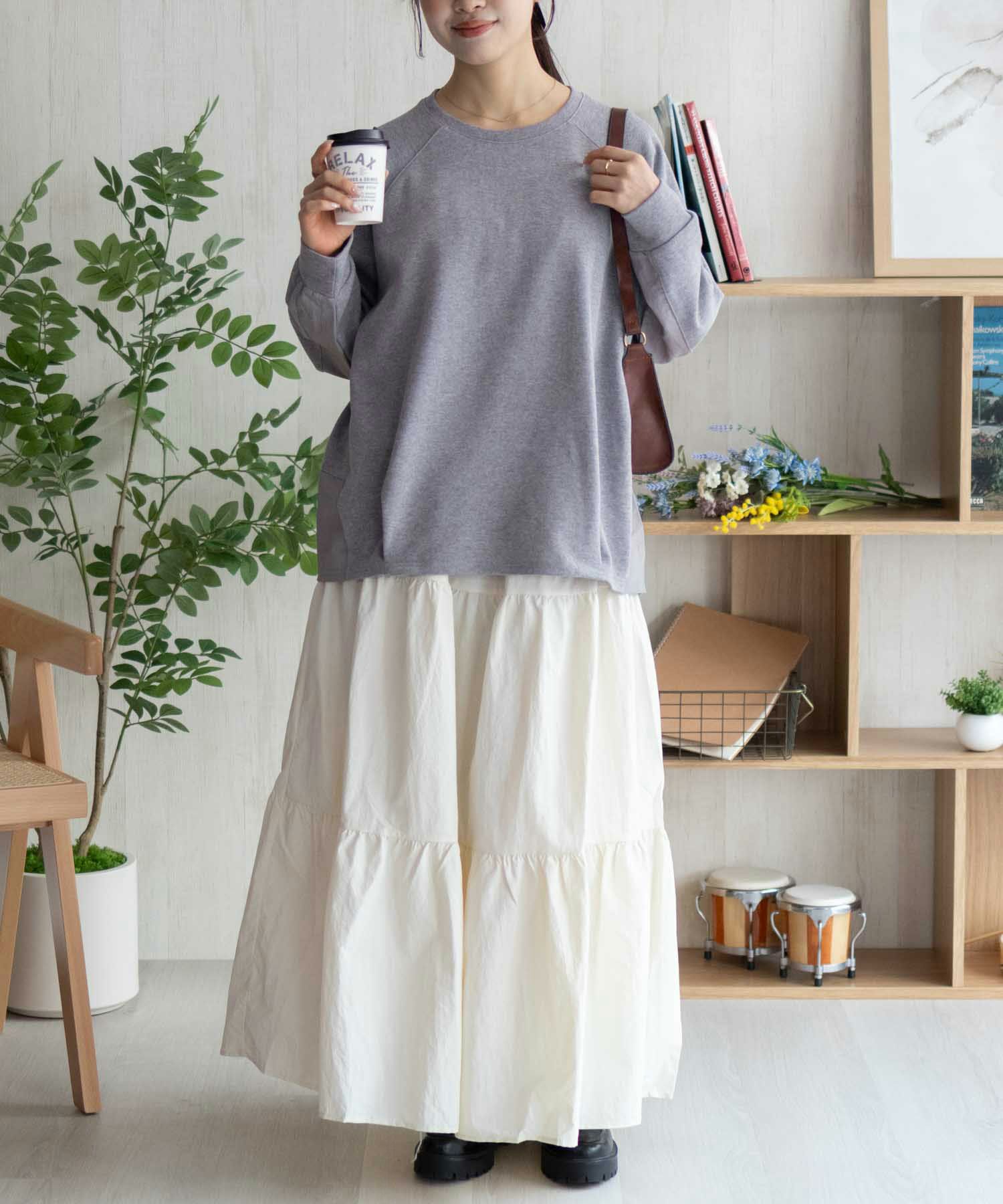 nAvy  異素材切替プルオーバー レディース商品サムネイル-11