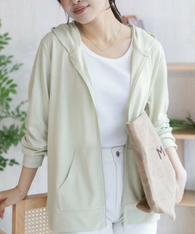 NAVY SARARI UVカットパーカー ドライ レディース