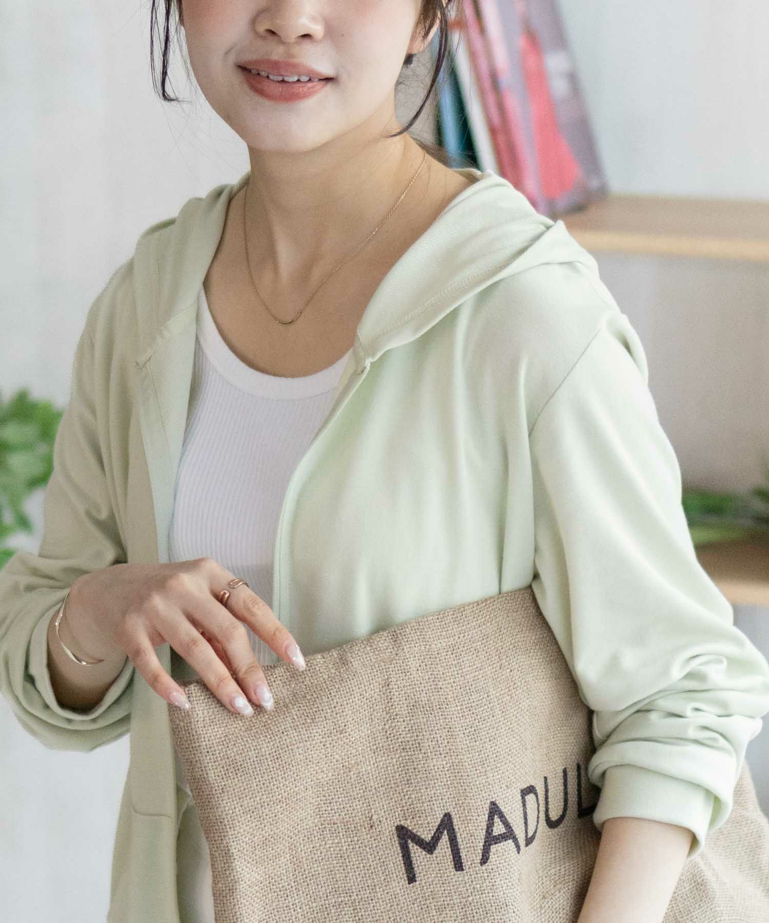 NAVY SARARI UVカットパーカー ドライ レディース