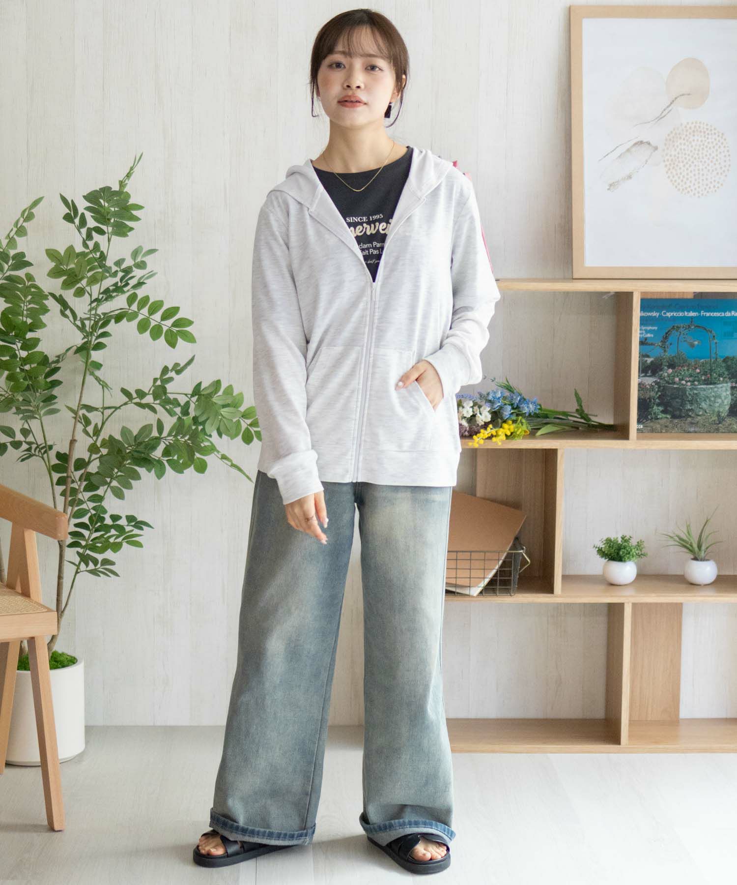 nAvy SARARI UVカットパーカー ドライ レディース商品サムネイル-38