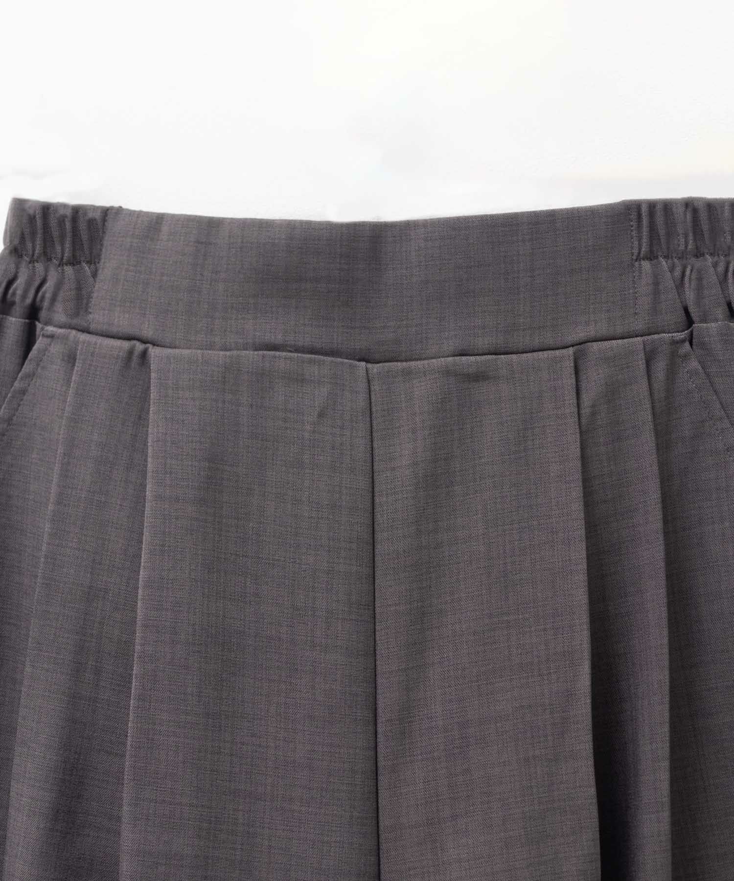 nAvy 2タックセミワイドパンツ レディース