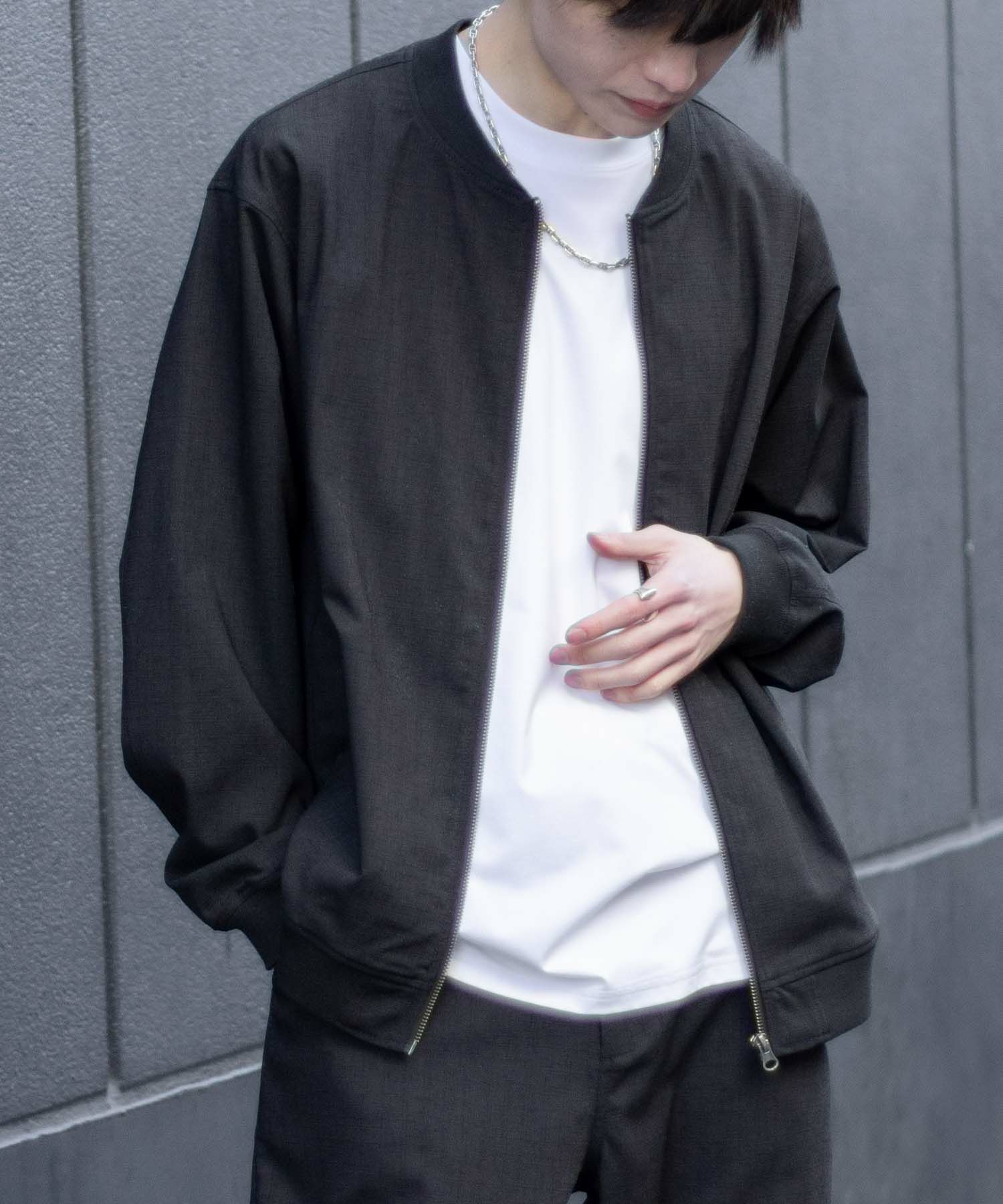 URBAN COLLECTION エアリネン リネンライクブルゾン メンズ商品サムネイル-6