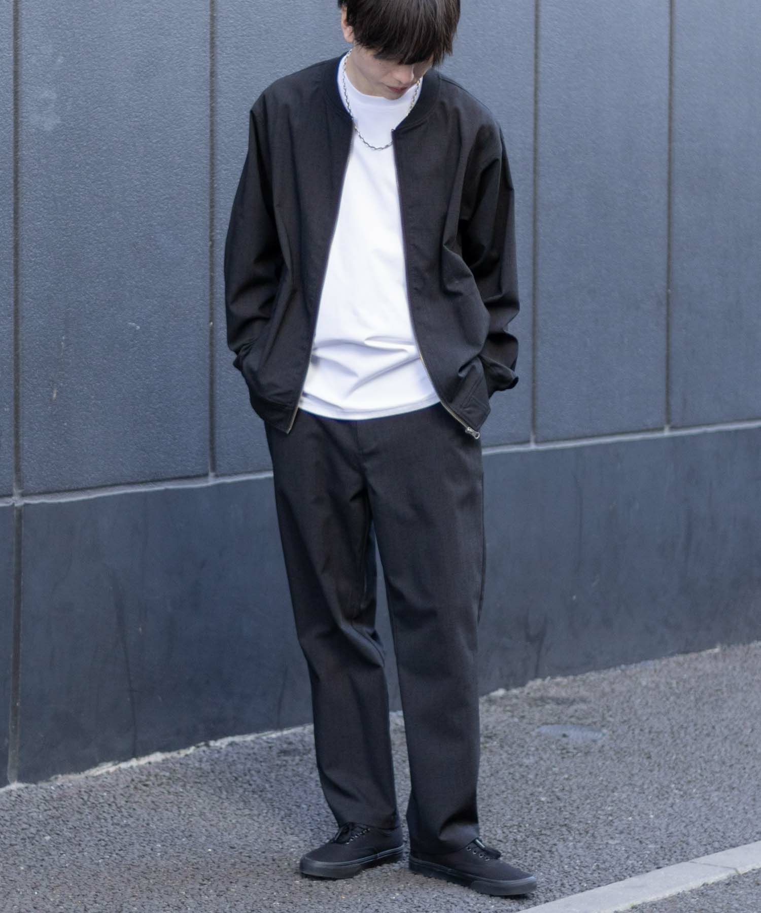 URBAN COLLECTION エアリネン リネンライクブルゾン メンズ商品サムネイル-10