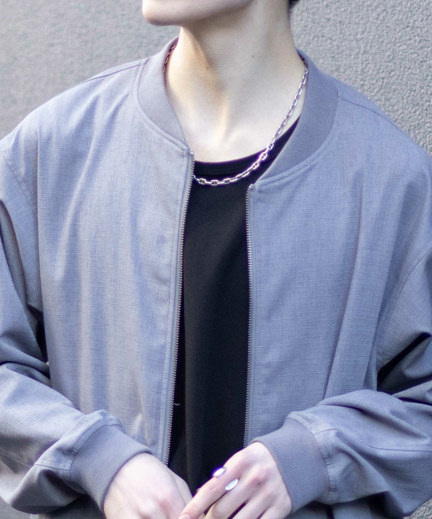 URBAN COLLECTION リネンライクブルゾン メンズ