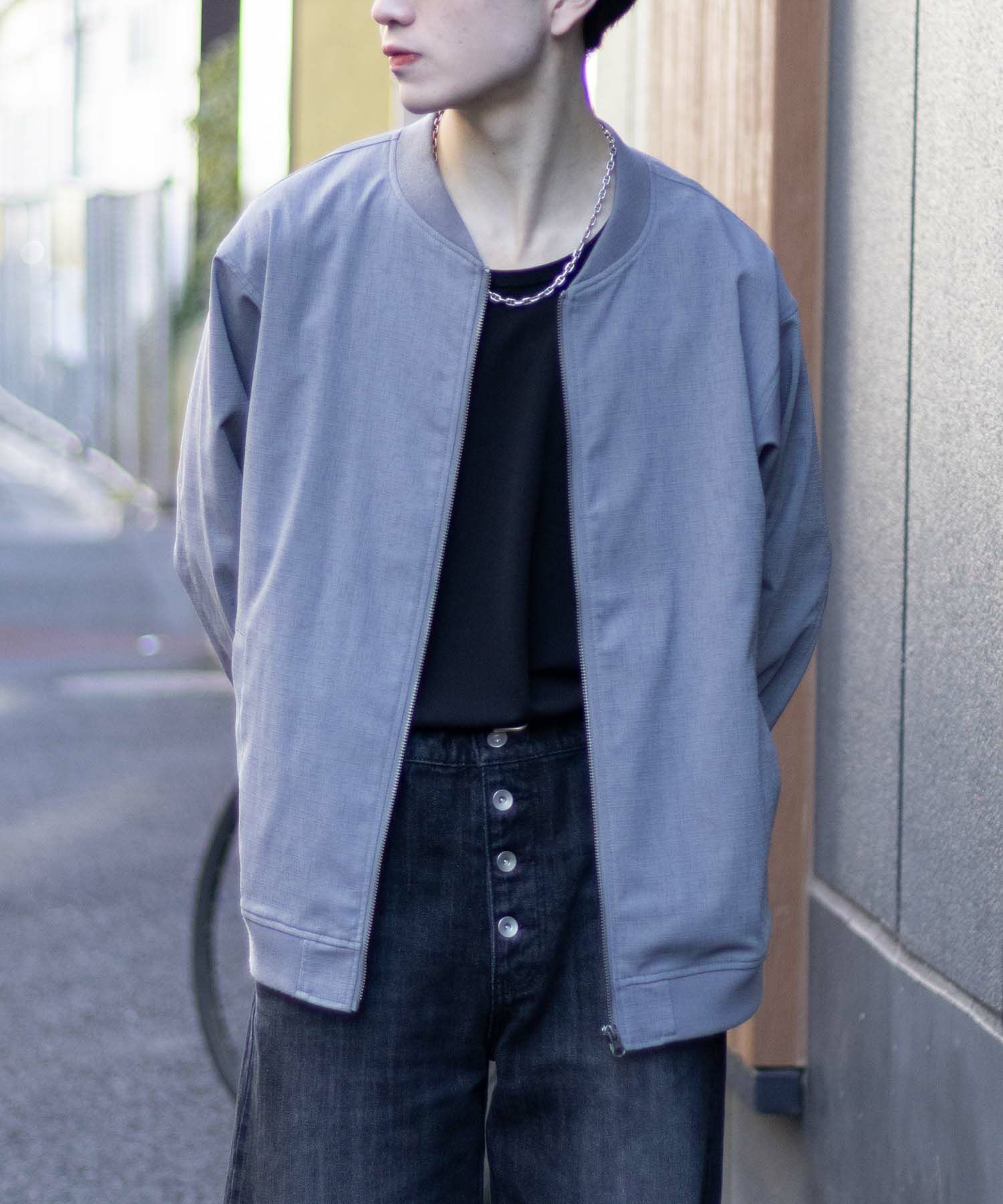 URBAN COLLECTION エアリネン リネンライクブルゾン メンズ商品サムネイル-20