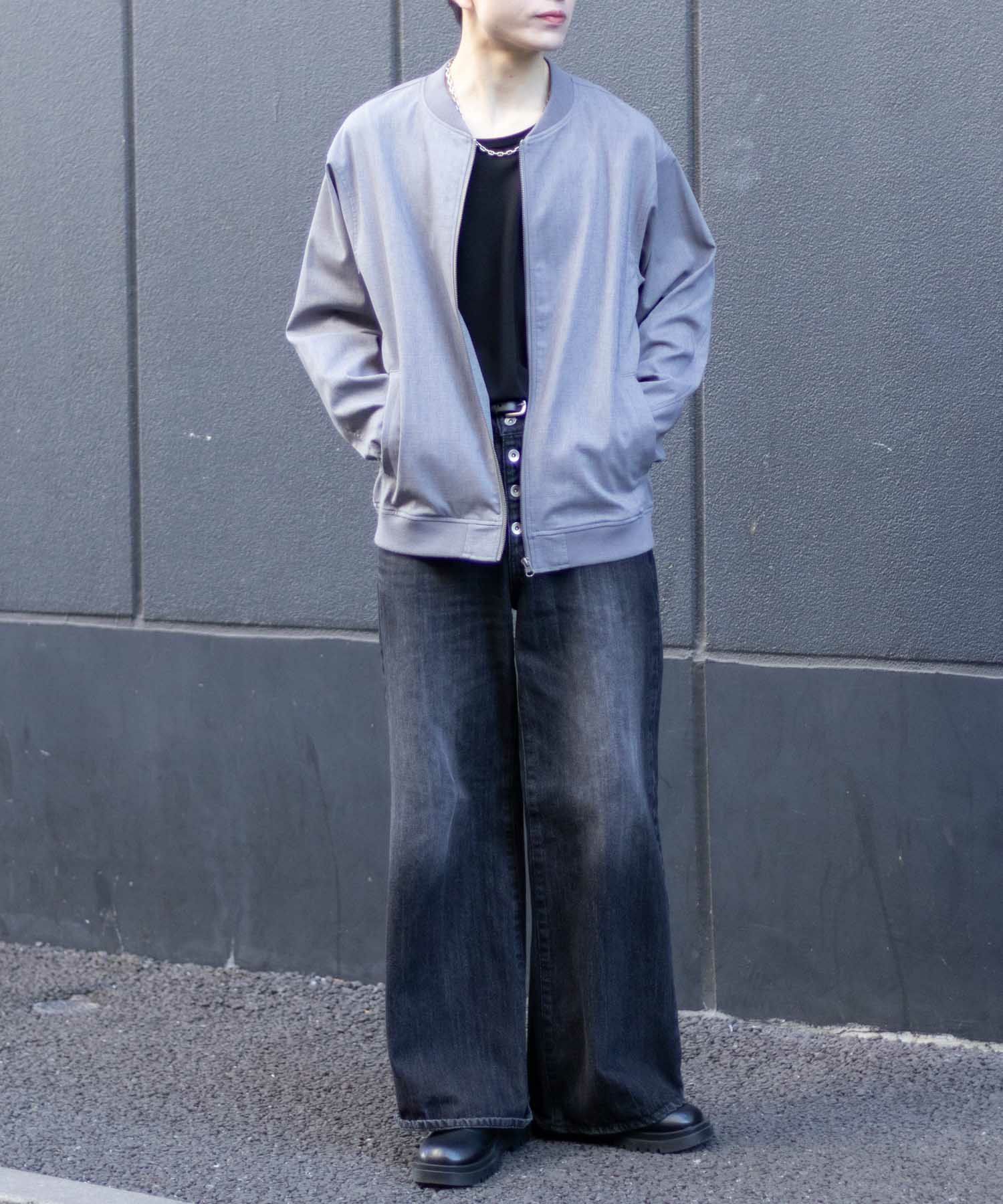 URBAN COLLECTION エアリネン リネンライクブルゾン メンズ商品サムネイル-21