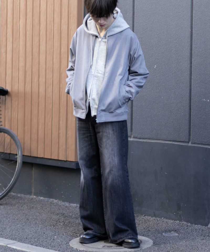 URBAN COLLECTION エアリネン リネンライクブルゾン メンズ商品画像-22