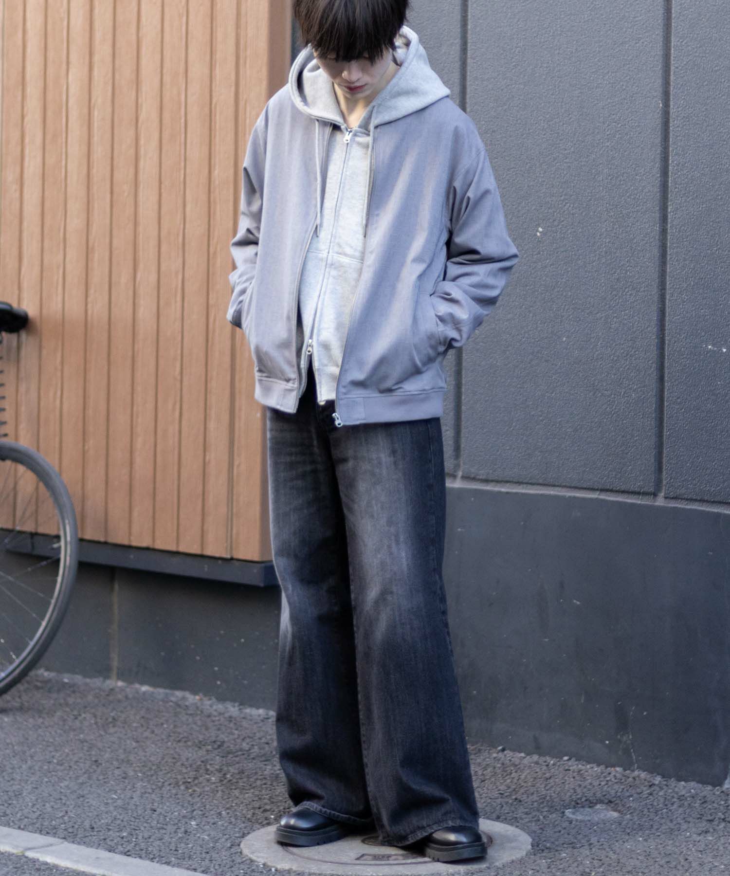 URBAN COLLECTION リネンライクブルゾン メンズ
