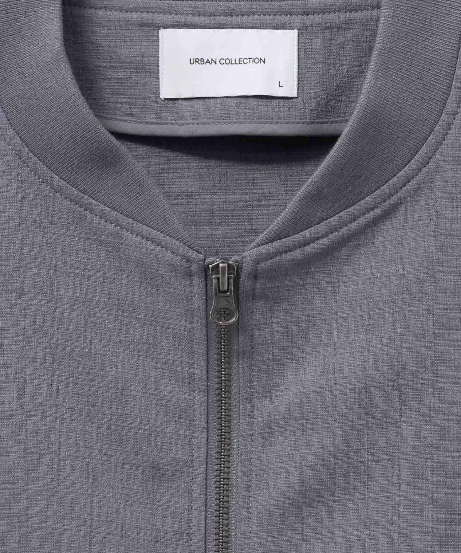 URBAN COLLECTION エアリネン リネンライクブルゾン メンズ商品画像-35