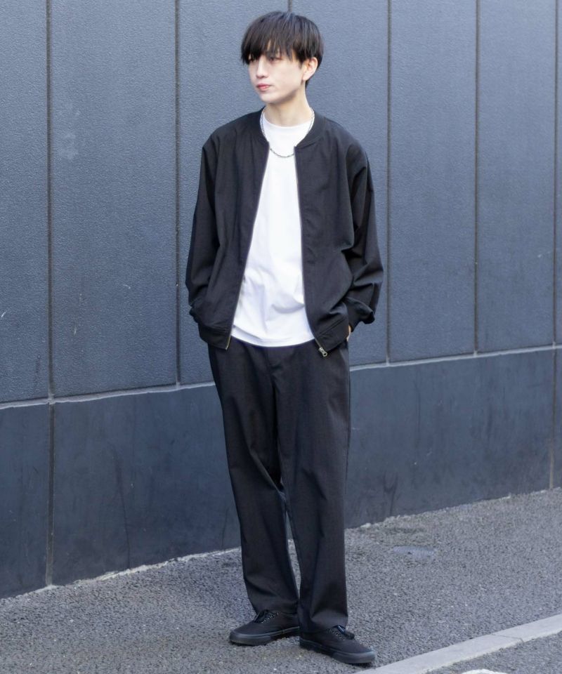 URBAN COLLECTION エアリネン リネンライクブルゾン メンズ商品画像-39