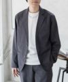 URBAN COLLECTION リネンライクジャケット メンズ