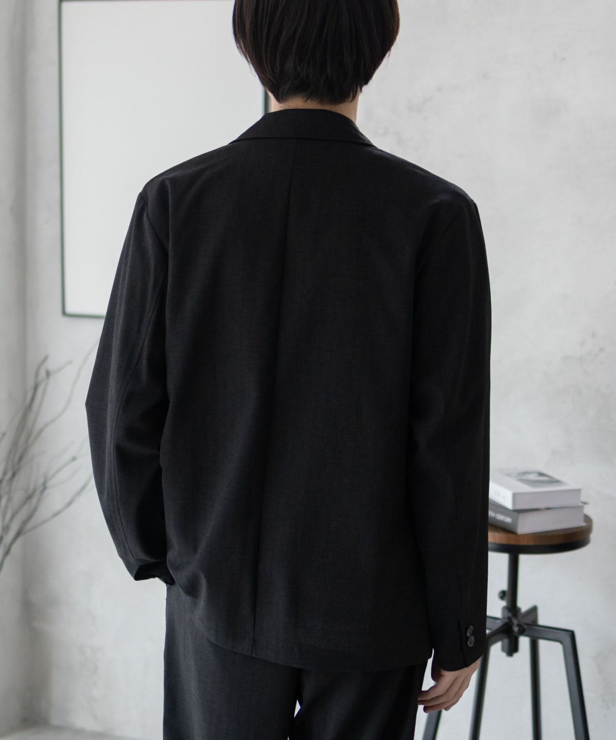 URBAN COLLECTION リネンライクジャケット メンズ