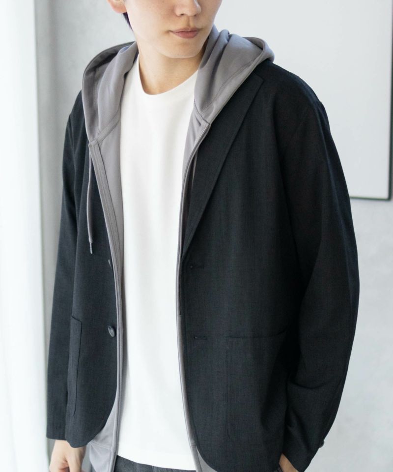 URBAN COLLECTION エアリネン リネンライクジャケット メンズ商品画像-14