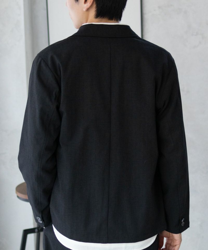 URBAN COLLECTION エアリネン リネンライクジャケット メンズ商品画像-16