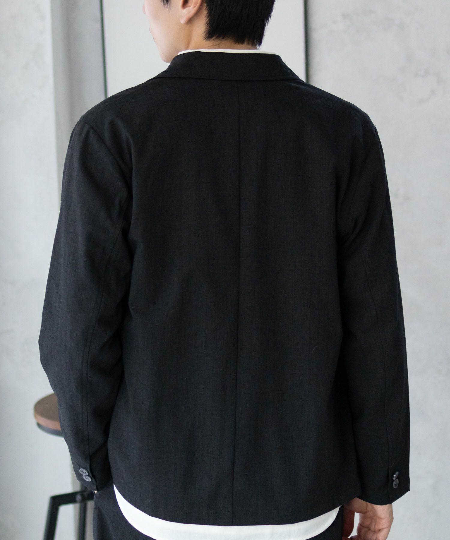 URBAN COLLECTION エアリネン リネンライクジャケット メンズ商品サムネイル-16