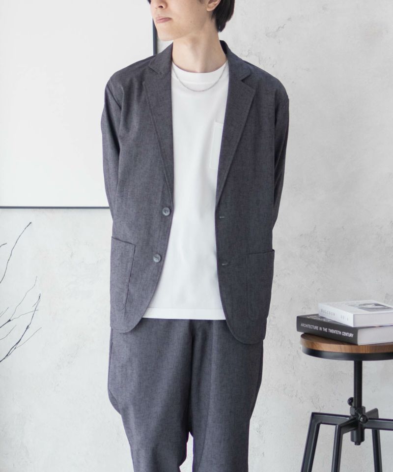 URBAN COLLECTION エアリネン リネンライクジャケット メンズ商品画像-23