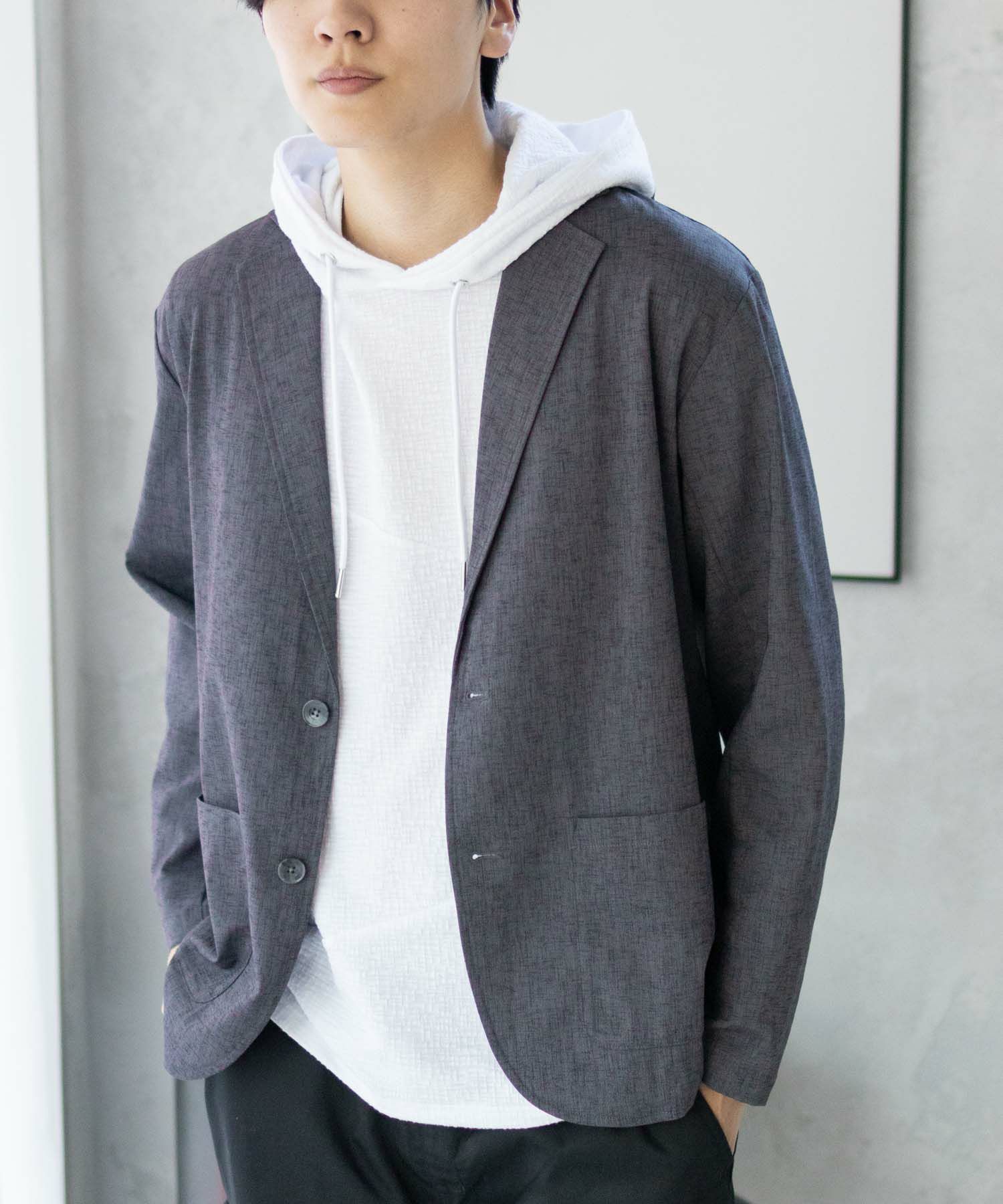 URBAN COLLECTION エアリネン リネンライクジャケット メンズ商品サムネイル-27