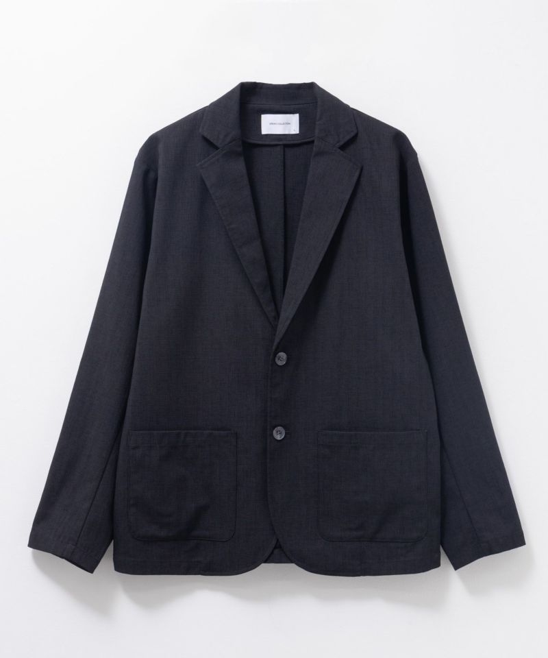 URBAN COLLECTION エアリネン リネンライクジャケット メンズ